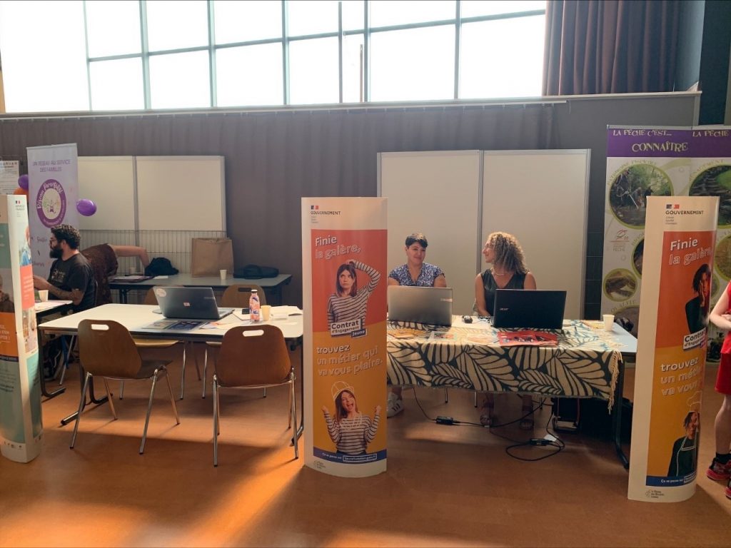 La Mission Locale et Frances Services au forum des Associations de Remiremont !