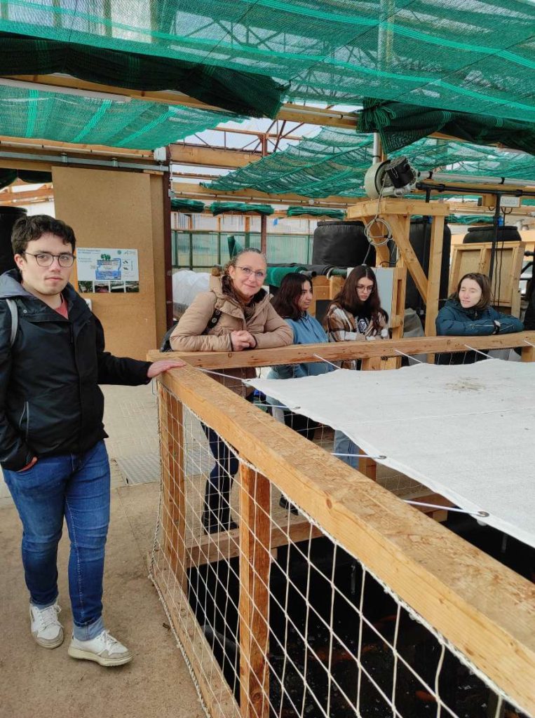 Visite ferme aquaponique 2/02/2024